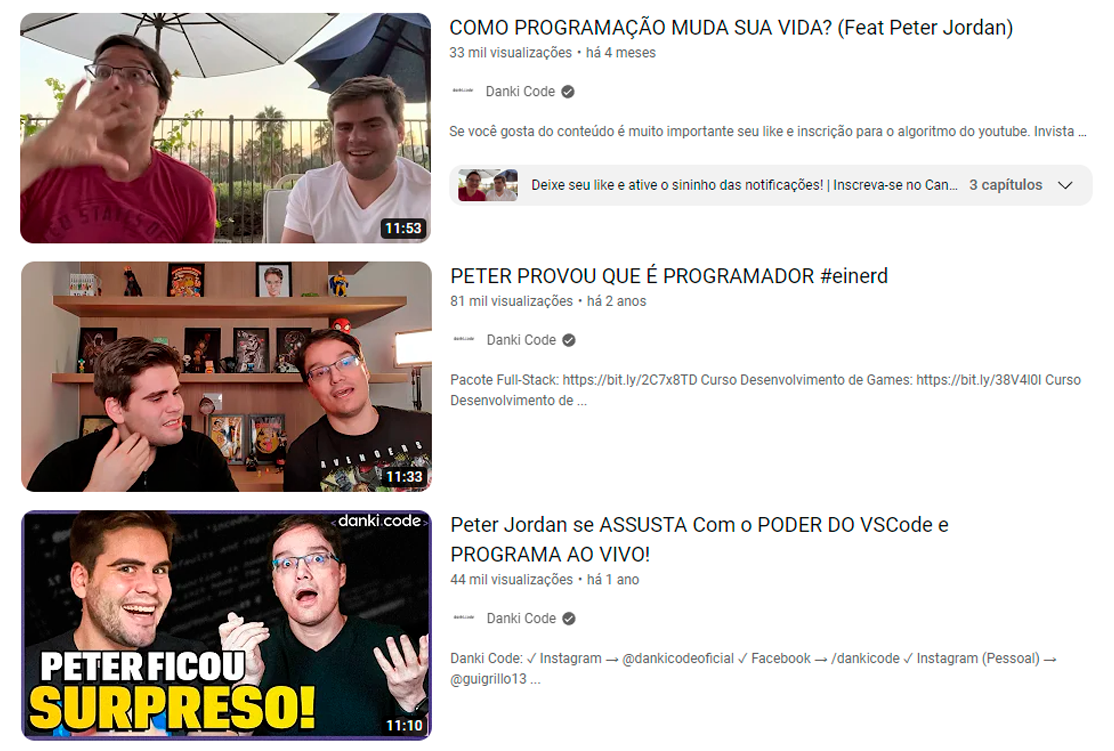 Danki Code no Youtube