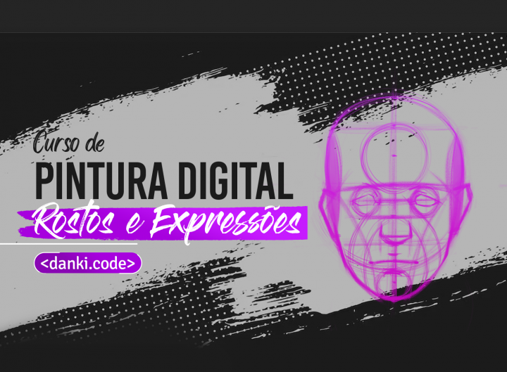 Curso de Pintura Digital - Rostos e Expressões