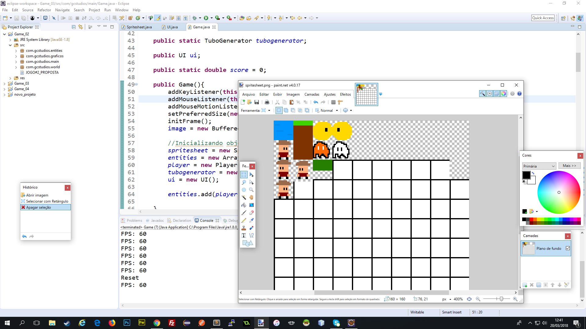 Projetos Desenvolvidos durante o curso na Danki Code