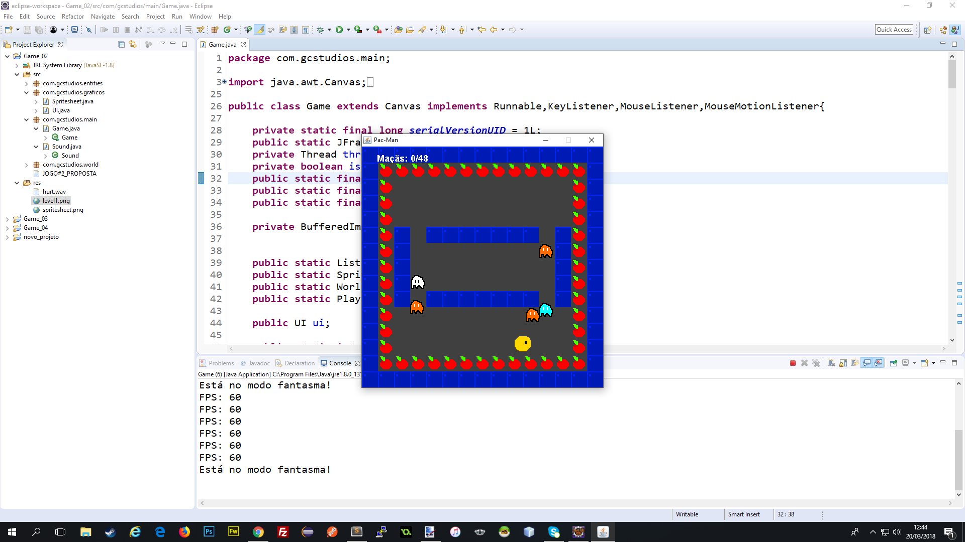 Projetos Desenvolvidos durante o curso na Danki Code