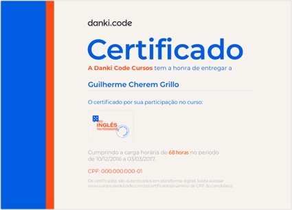 Certificados Danki Code